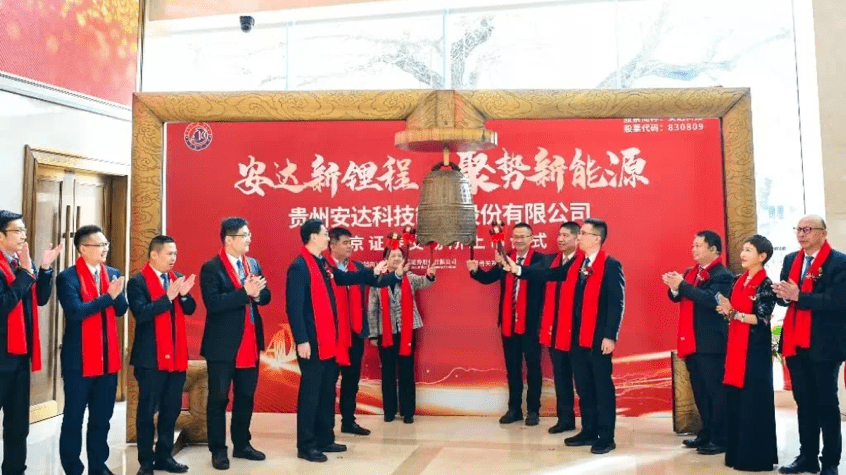 贵州首家<strong></p>
<p>北京证券交易所</strong>！安达科技成功在北京证券交易所上市