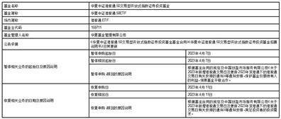 华夏恒生互联网科技业交易型 开放式指数证券投资基金（QDII） 暂停申购、赎回业务的公告