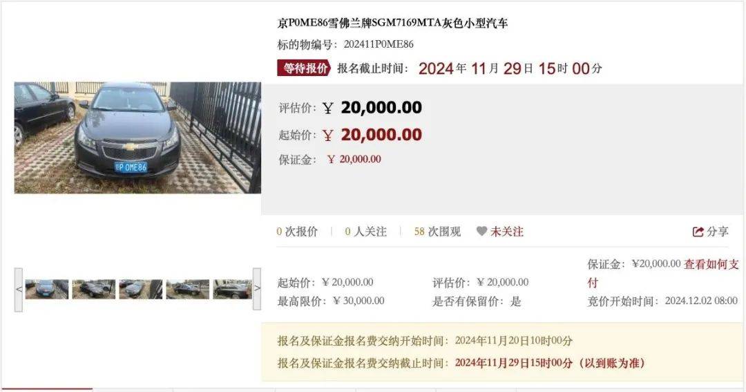 今年第二期京牌小客车司法处置启动<strong></p>
<p>中国民族证券</strong>，511辆车等你选