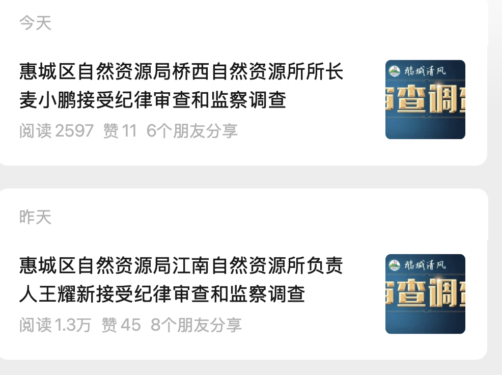 连续两天<strong></p>
<p>btc合约</strong>，惠州一地一所长、一所负责人被查！
