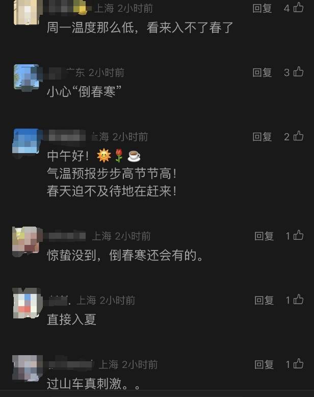 上海人<strong></p>
<p>开虚拟币</strong>，再坚持两天就能脱棉袄了！最高直冲23℃！能顺利入春吗？