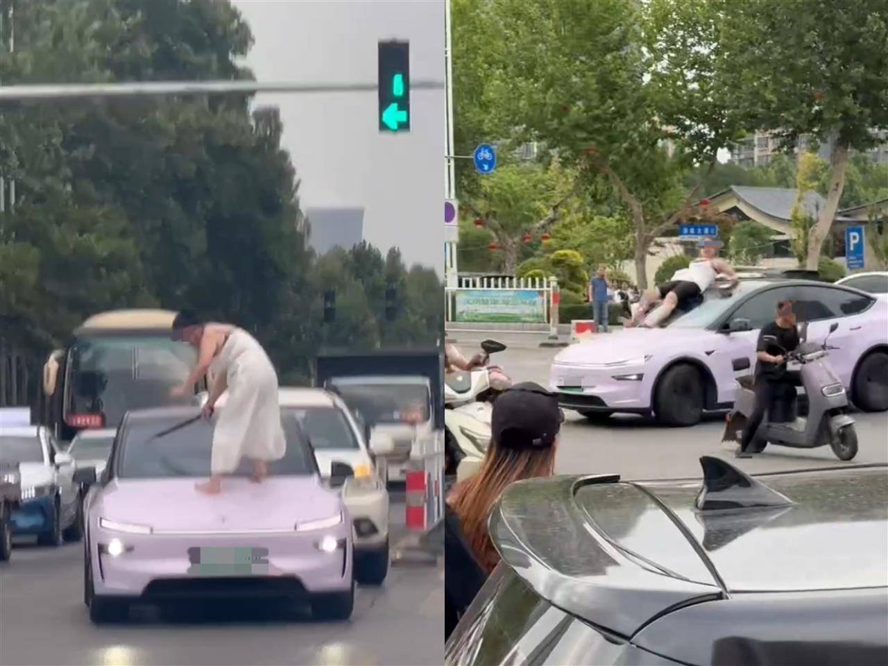 女子持械当街打砸多辆轿车<strong></p>
<p>2017虚拟币排行</strong>，被顶在挡风玻璃上前行，当地：女子当场被控制，警方介入调查