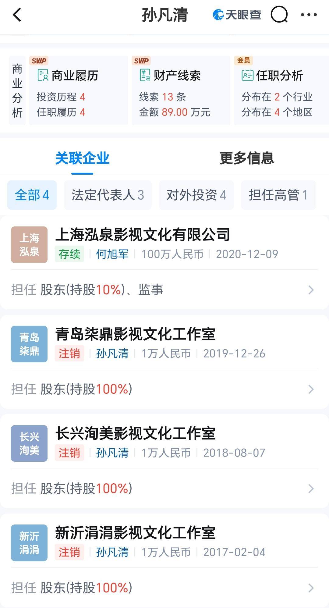 宋祖儿再次被实名举报<strong></p>
<p>虚拟币研发</strong>，持股公司目前存续一家