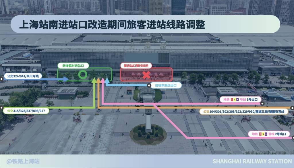 上海火车站南进站口改造明天启动:预计明年1月底完工<strong></p>
<p>九龙币虚拟</strong>,将建风雨连廊